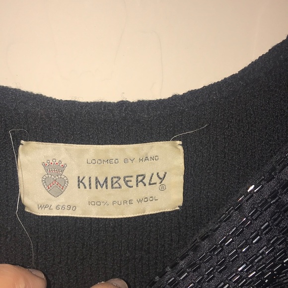 1960 VINTAGE “Kimberly” wool knit dress!! - Picture 6 of 6